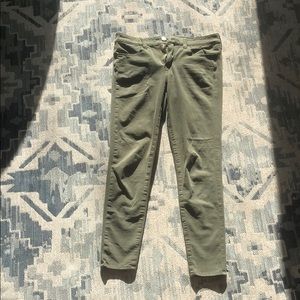 American eagle green jeggings